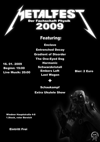 Last Wagon live @ TU Metalfest, 16. J&auml;nner 2009